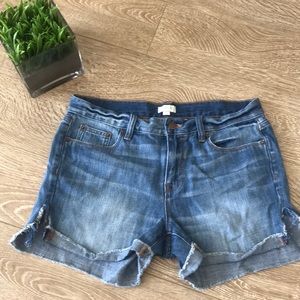 💙 JCrew Perfect denim shorts